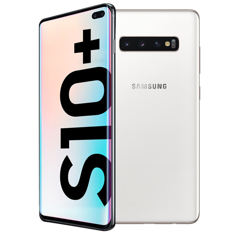 国行原封未激活三星galaxys10smg97508g128gb陶瓷白超感官全视屏移动