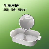 倍科(BEKO)电火锅BEC-M65AT 多功能料理电火锅 8cm加深分体式
