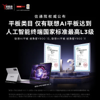 联想拯救者 Y900 13英寸AI平板电脑 8GB+256GB 高通骁龙8至尊版旗舰芯 4K原彩大屏 144Hz高刷 12700mAh大电池长续航 Wi-Fi 碳晶黑