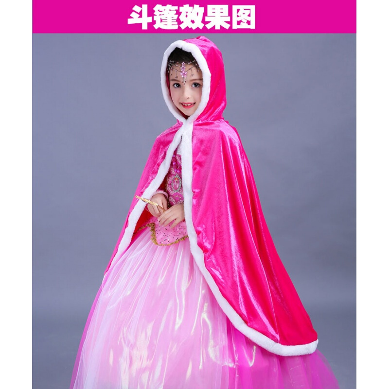 公主裙女童冰雪奇缘艾莎儿童连衣裙六一节礼服