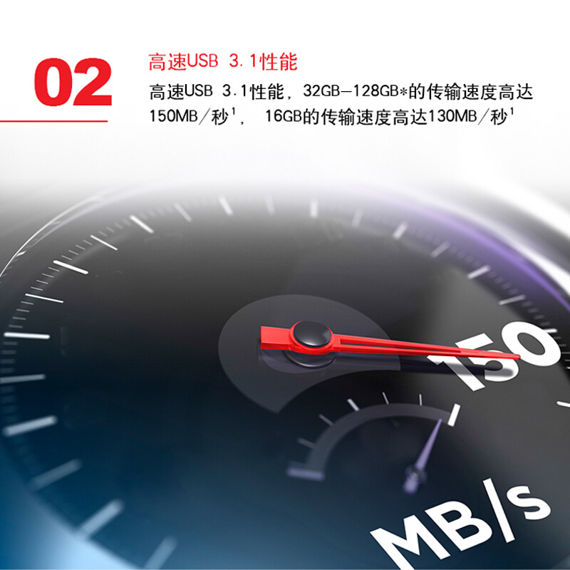 闪迪128GB Type-C USB3.1 手机U盘 双接口款