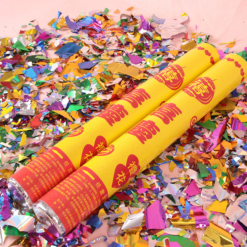 极度空间结婚礼炮礼花筒婚庆婚礼用品开业喜庆花瓣礼宾花2