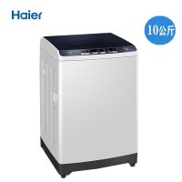 海尔（Haier）10kg洗衣机XQB100-BZ108 家用直驱变频全自动波轮洗衣机 一级能效 抗菌桶自洁 智能预约