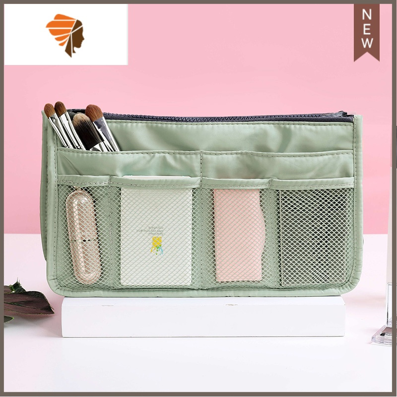 包中包内胆包女小号超轻新款托特分隔包内撑整理收纳袋化妆包三维工匠