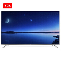 TCL65P8 65英寸 4K超高清全面屏HDR 远场人工智能语音液晶屏络平板电视机
