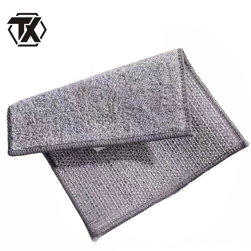 铁迅 双面银丝洗碗布抹布 MB1 条高清大图