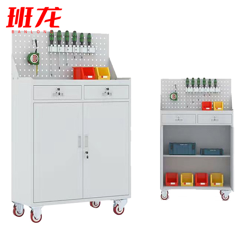 班龙工具柜二抽台高清大图