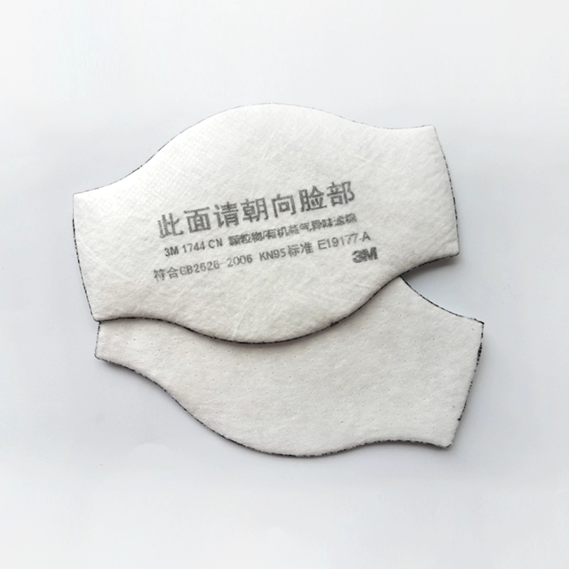 3M1744CN防尘防颗粒物防异味滤棉1701滤棉HF-52面具滤棉高清大图
