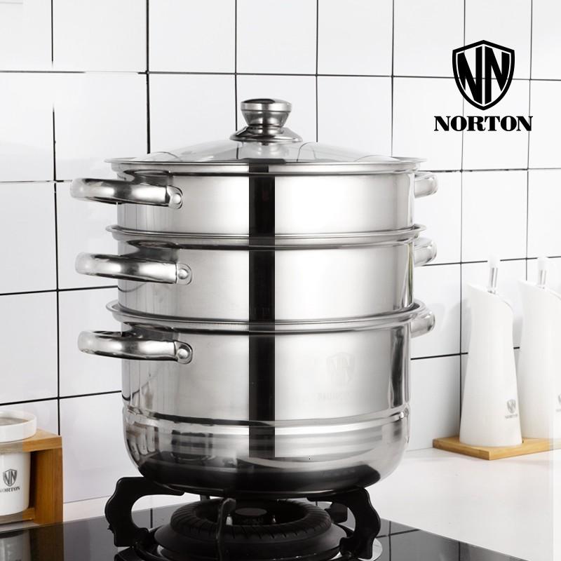 诺顿NORTON欧克斯三层蒸锅26cm 2ZOKS026