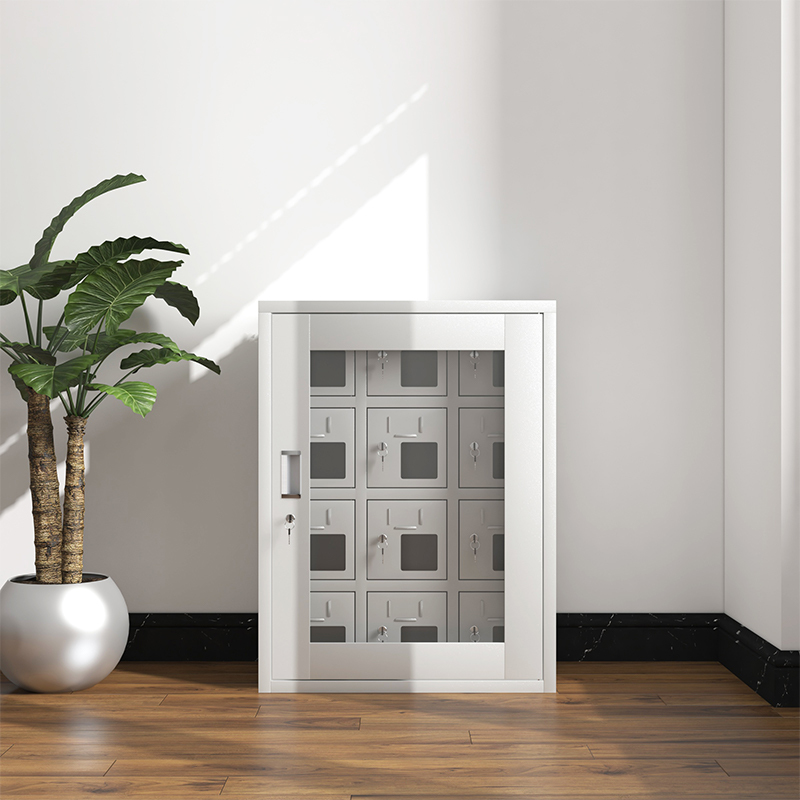 臻远手机柜存放柜可定制保管收纳柜 十二门手机存放柜 zycz-23高清大图