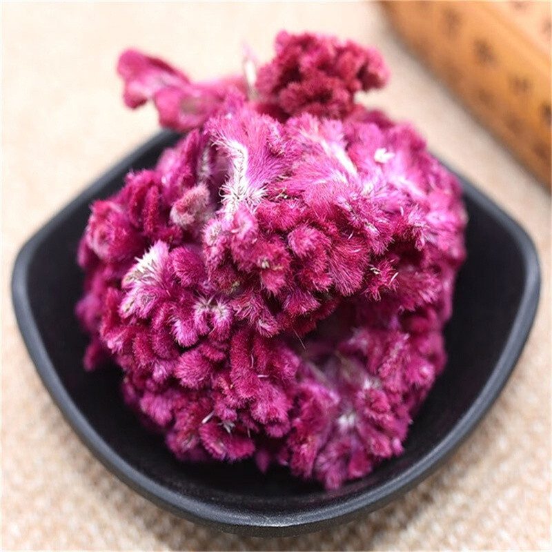 鸡冠花500g克紫鸡冠花干花鸡冠花凤尾大红鸡冠花高清大图