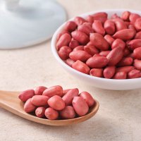 十月稻田东北红皮花生米小粒生花生仁农家自产新鲜1kg
