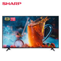 夏普（SHARP）70英寸 日本原装面板 4K超高清 HDR 手机投屏 网络智能液晶平板电视