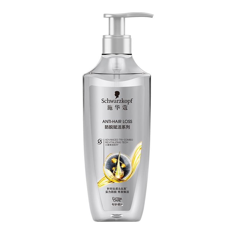 施华蔻(Schwarzkopf)防落发调理修护洗发露600ml(防脱发女士适用)高清大图