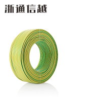 浙通信越 电线 BV 2.5 平方/米 100米/卷 双色