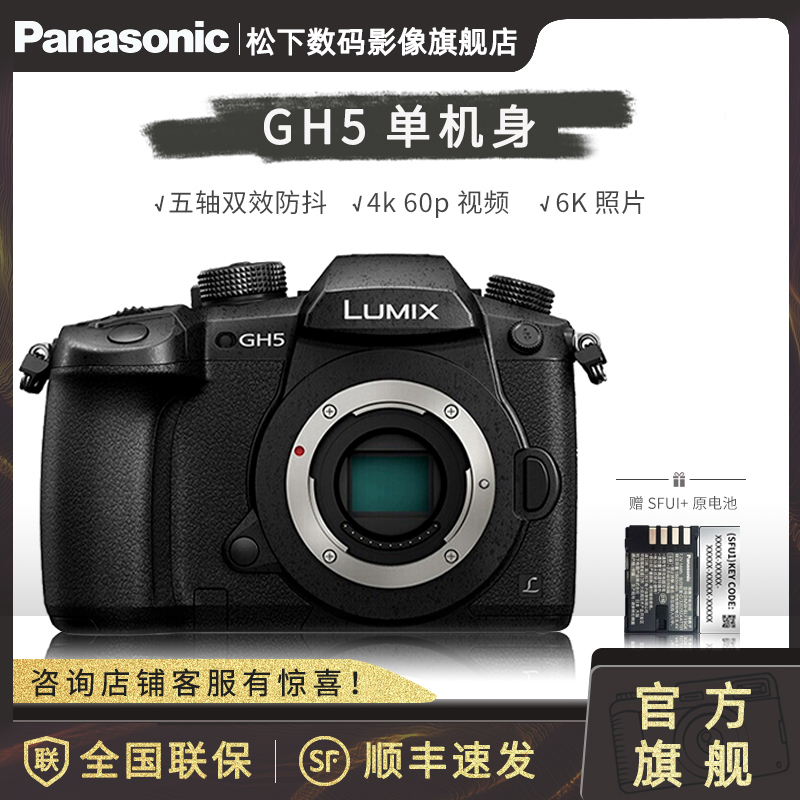 松下(Panasonic)GH5 微单数码相机 专业视频拍摄