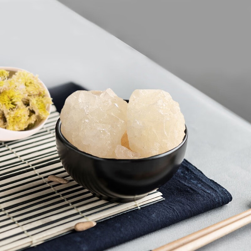 燕之坊冰糖清甜可口晶莹剔透蕴含菊香清新自然甜而不腻480g高清大图