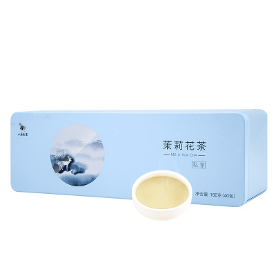 八马茶叶 私享茉莉花茶花草茶 盒装160g
