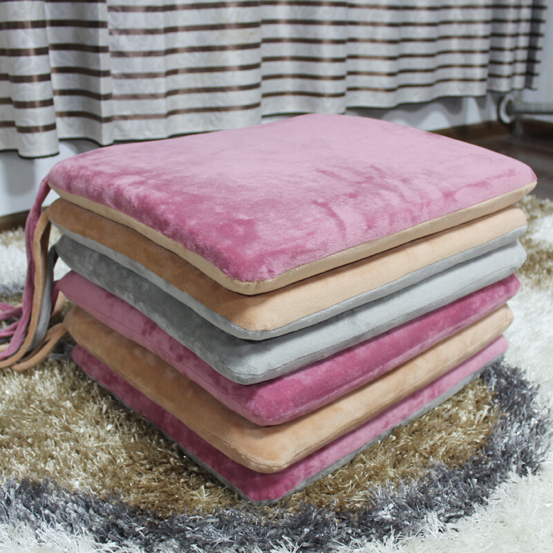 慢回弹记忆棉坐垫餐椅垫办公座椅垫汽车垫不变形四季垫子加厚坐垫