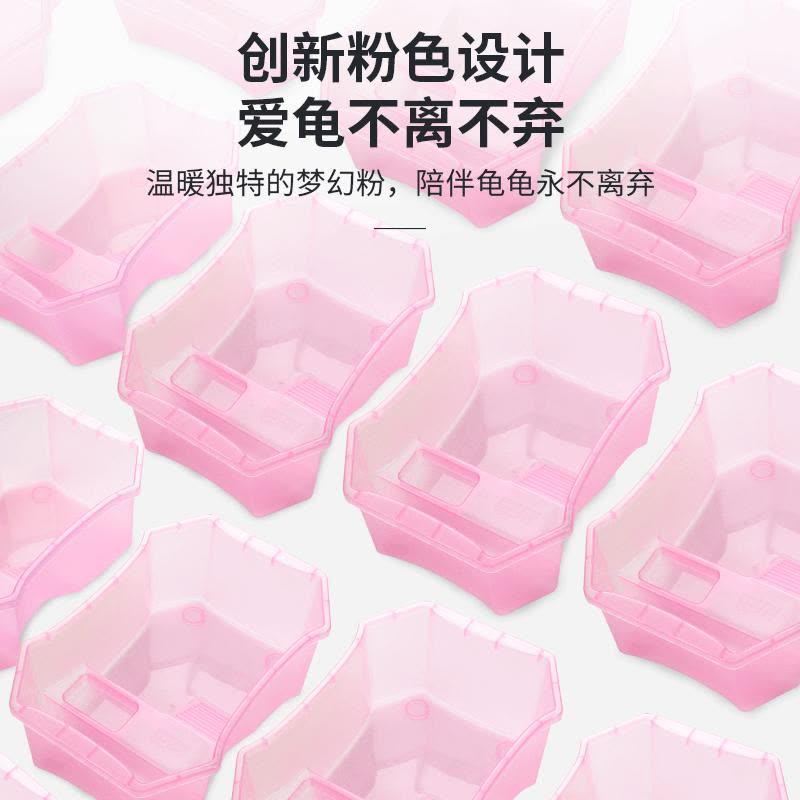 乌龟小乌龟缸带晒台大型养龟的专用缸鱼缸巴西龟别墅饲养箱水陆缸图片