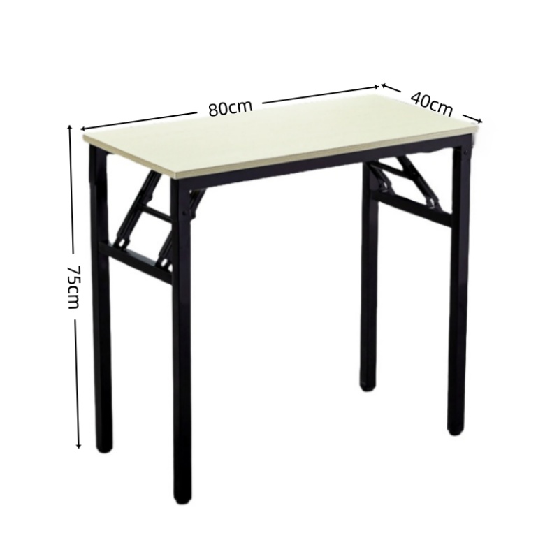 攸形折叠桌80*40*75cm张高清大图