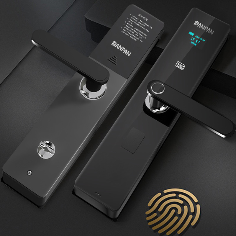 盼盼(PAN PAN)盼盼防盗门家用B07指纹锁智能密码锁智能安全锁通用电子防盗门锁家用大门锁多功能五合一