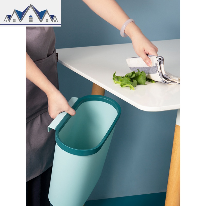 厨房垃圾桶橱柜悬挂式蔬菜果皮分类垃圾篓家用卫生间壁挂垃圾筒_29_551高清大图