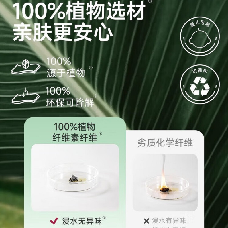 德佑洗脸巾悬挂洗脸巾医护级婴幼儿可用产品亲肤不刺激200片/包 *2提高清大图