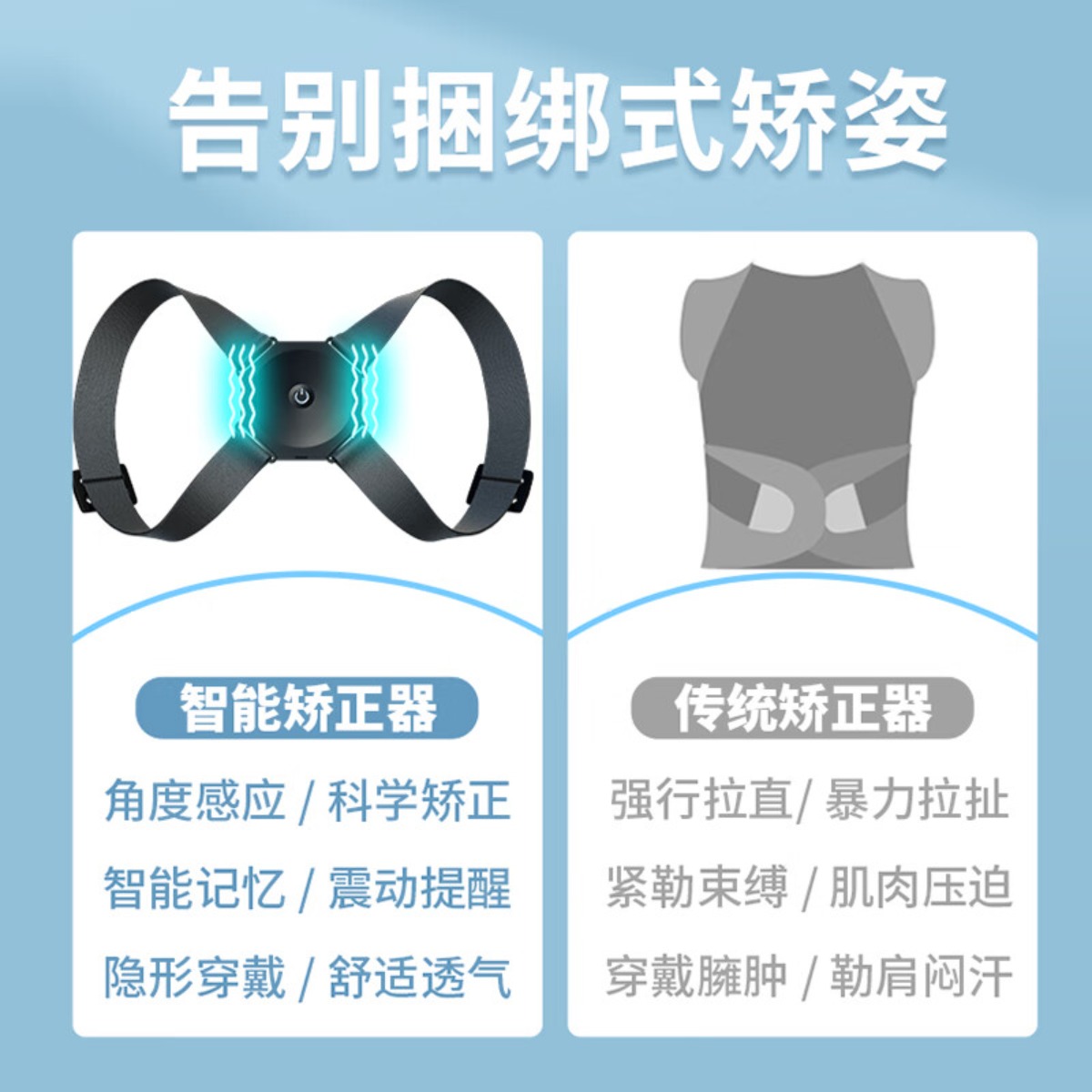 匹克 背带矫正带 YA18103高清大图