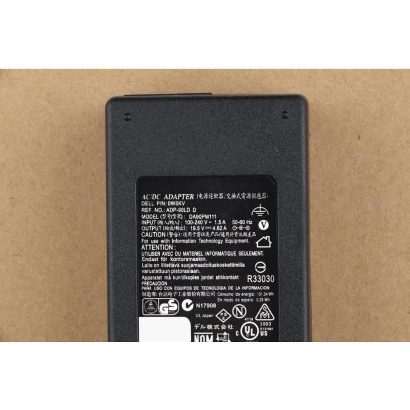 适用于戴尔充电器n4050 n5010 d800笔记本电脑适配器19.5v4.62A电源线图片