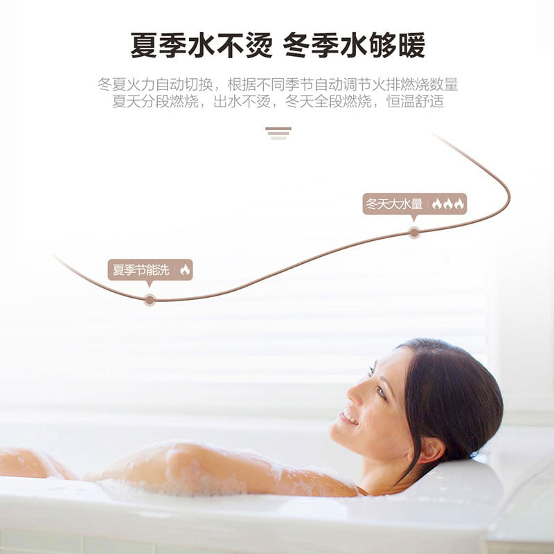 海尔燃气热水器JSQ25-13ZDS(12T)恒温家用洗澡13升