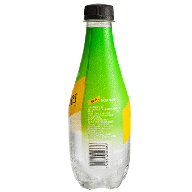 怡泉 Schweppes 柠檬味 苏打水 汽水饮料 零糖零卡 400ml*12瓶 整箱装 可口可乐出品