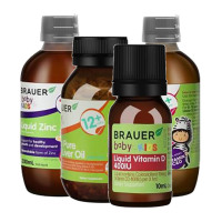 原装进口澳洲小绿瓶蓓澳儿Brauer儿童液体维生素C口服液100ml