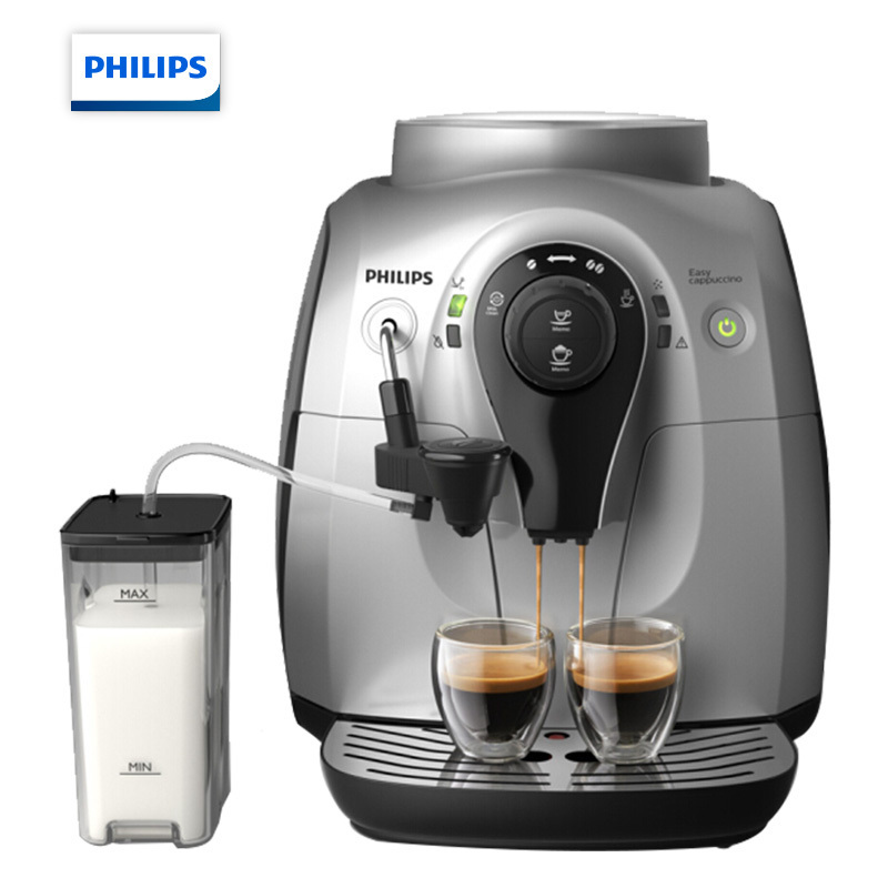 飞利浦PHILIPS咖啡机家用意式全自动带现磨功能自动打奶泡HD865257