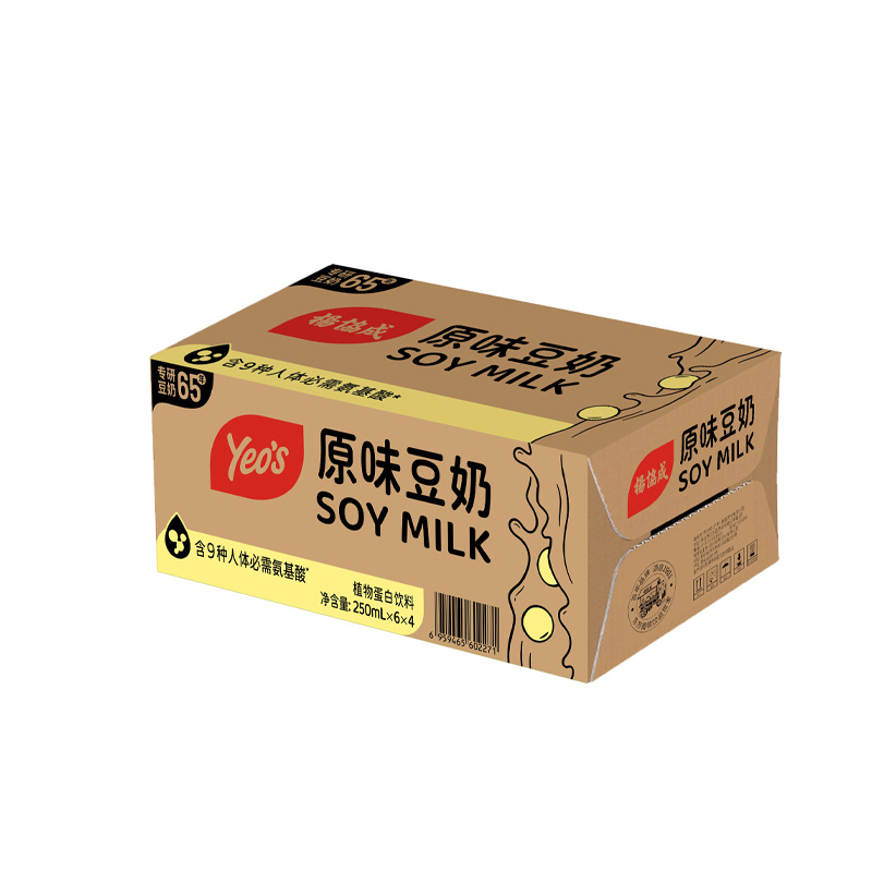 杨协成 TB盒装原味豆奶 250mL*24 箱高清大图