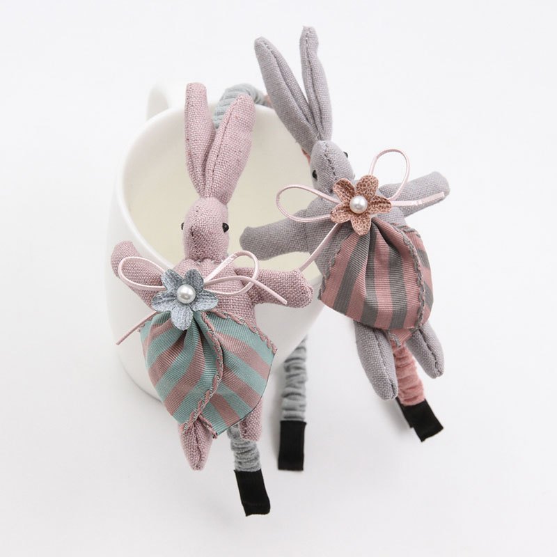 韩版儿童发饰可爱兔子发箍女童头饰宝宝头箍可爱发带发卡女孩子婴童