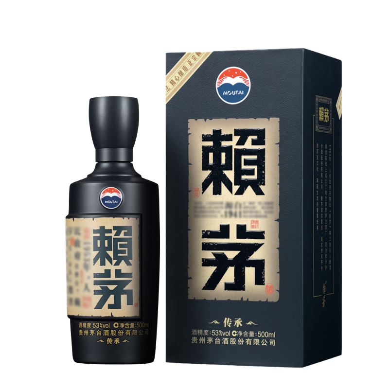 茅台 赖茅 传承蓝 酱香型白酒 53度 500ml/盒 賴茅