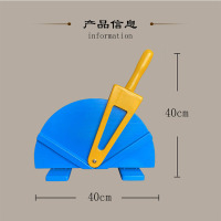 彩色蓝色开杠台辩论赛道具PK神器比赛对决正方反方答题道具
