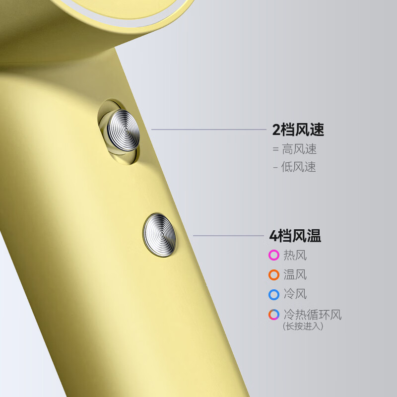 康巴赫 电吹风-珍珠白 KHD-LY01XB 1个装高清大图