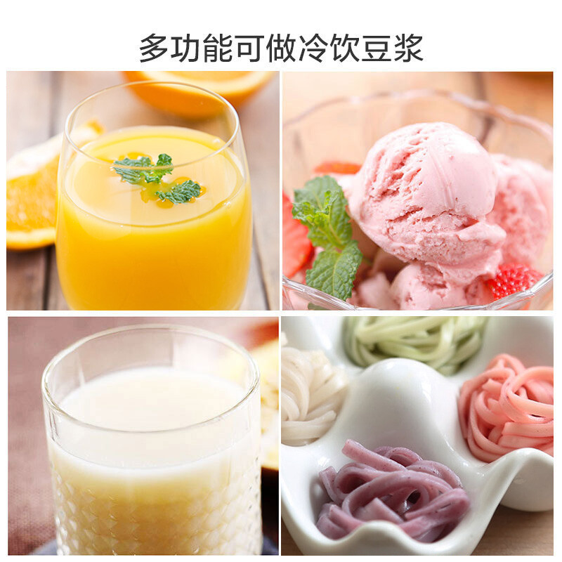 九阳(Joyoung)榨汁机 原汁机低速多汁家用多功能果汁机 可制作冰淇淋JYZ-V919