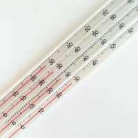 玻璃温度计红水银化学实验刻度棒表温度表-30—100