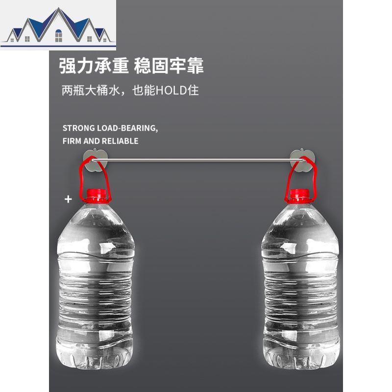 不锈钢浴室拖鞋架墙壁挂式免打孔卫生间收纳厕所沥水后 三维工匠收纳层架高清大图