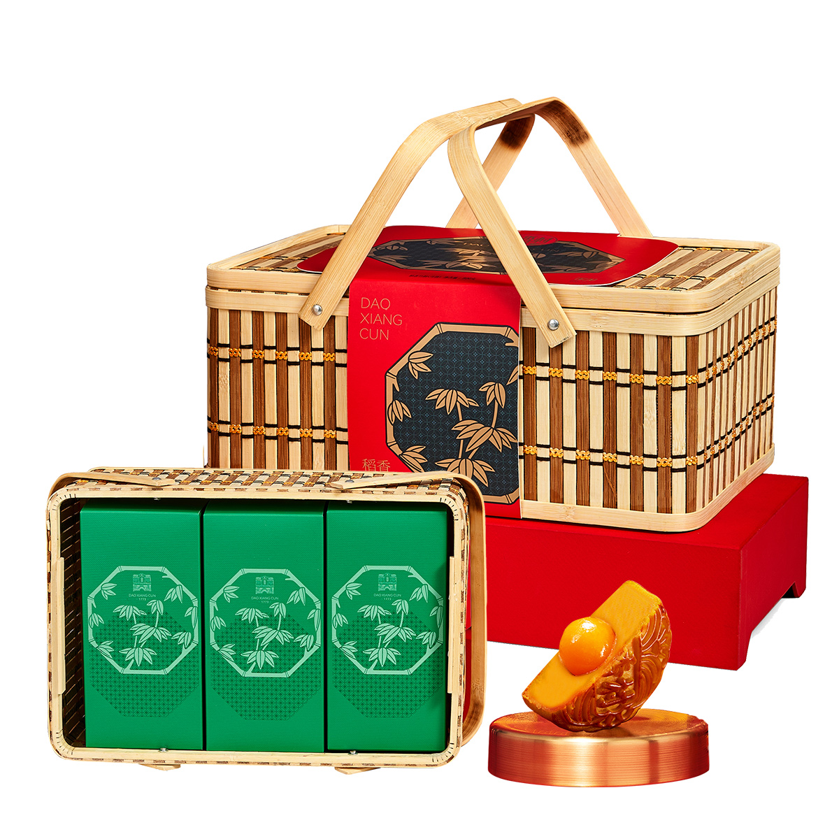 稻香村月饼礼盒稻香星月420g京式五仁蛋黄莲蓉多口味中秋送礼