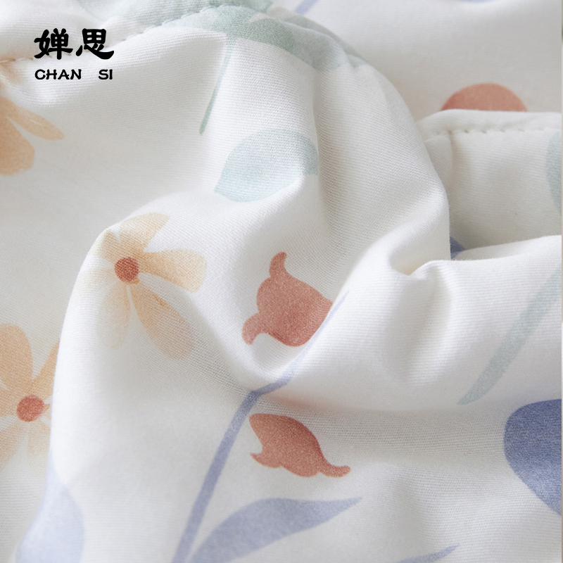 婵思 全棉棉花夏被 晴日温柔高清大图