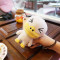 送挂绳-韩国KAKAO手机壳kakao friends手机壳7plus卡考毛绒手机壳
