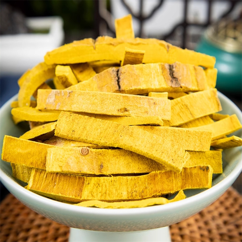甄选去皮黄柏100克正品干货新货黄柏片黄柏树皮黄皮去皮黄柏煮水泡茶高清大图
