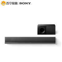 索尼(SONY) HT-CT390 家庭影院 电视音响 2.1声道 无线蓝牙/NFC 回音壁音箱 黑色