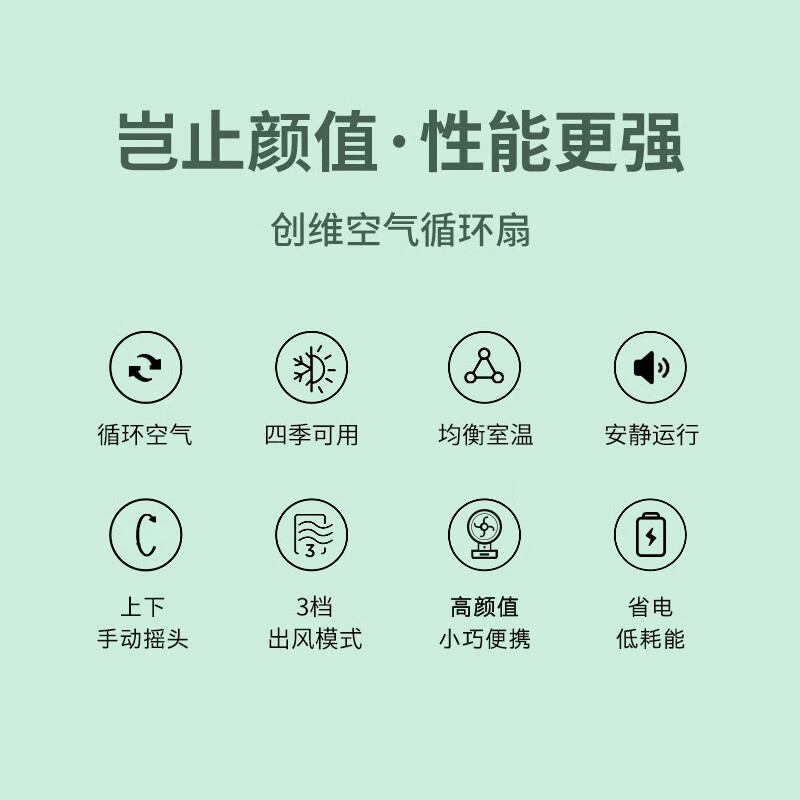创维电风扇Q760高清大图