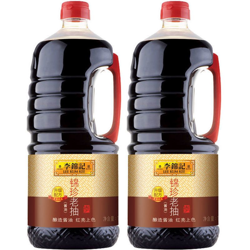 李锦记锦珍生抽酱油老抽19l加量味极鲜调味烹饪炒菜凉拌菜调料品锦珍