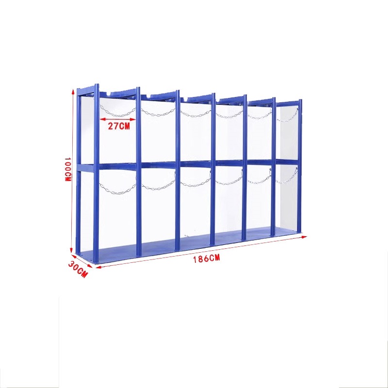 瑾如云海 工具架 气瓶固定架 1860*300*1000mm(六瓶) 组
